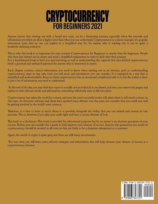 Cryptocurrency for Beginners 2021
