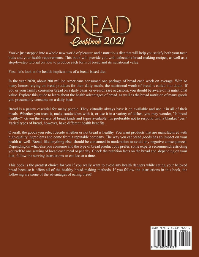 Bread Cookbook 2021