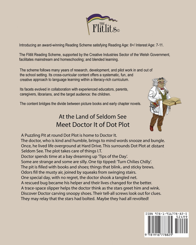 THE FLITLITS, Meet the Characters, Book 4, Doctor It, 8+Readers, U.S. English, Confident Reading