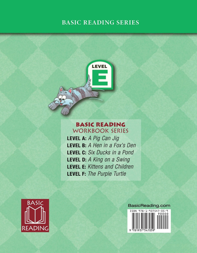Kittens and Children (Level E Workbook), Basic Reading Series