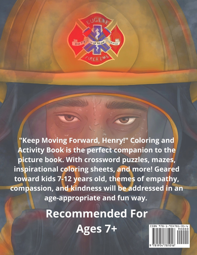 Keep Moving Forward, Henry! Coloring & Activity Book