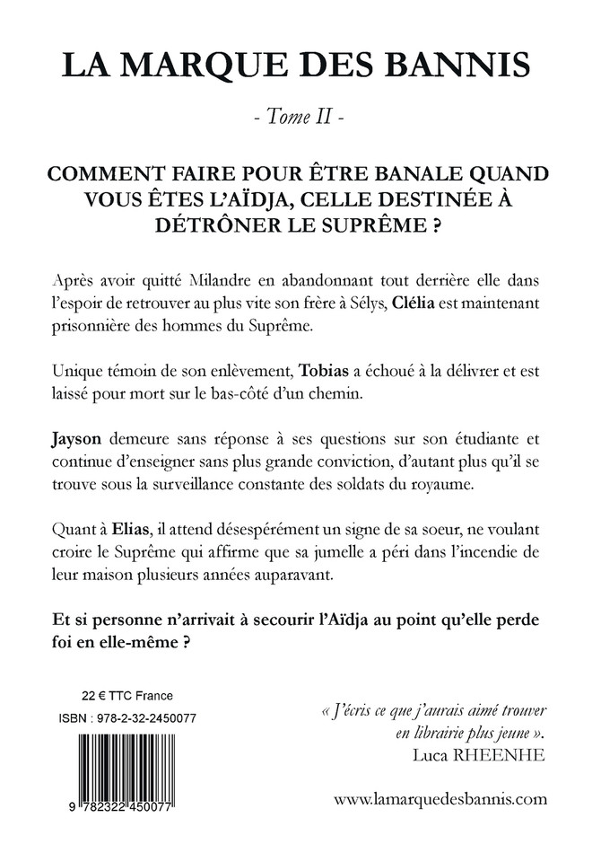 La marque des Bannis