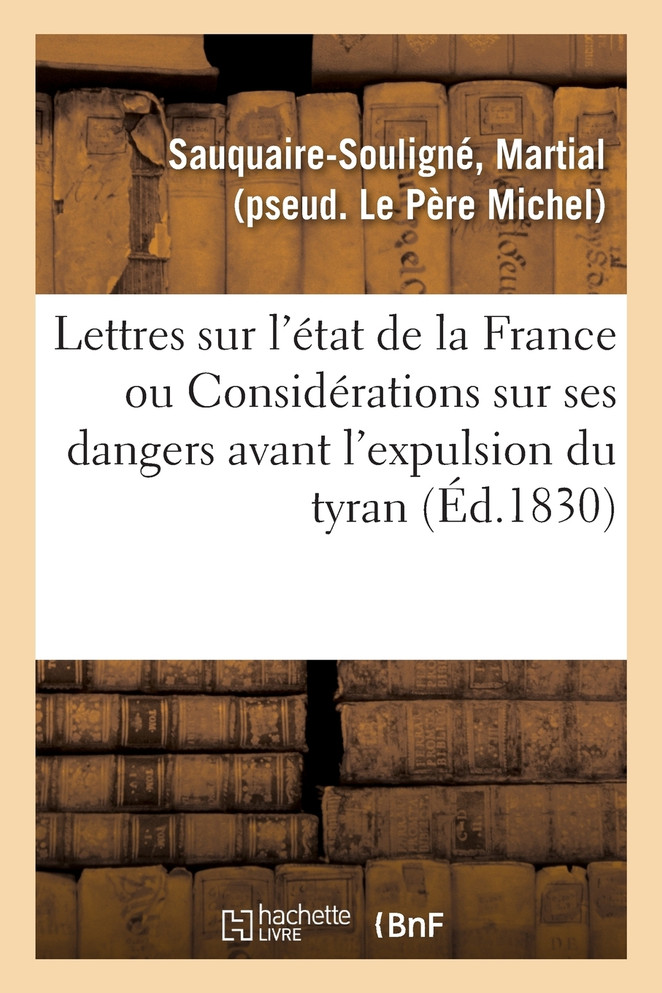 Lettres sur l'état de la France