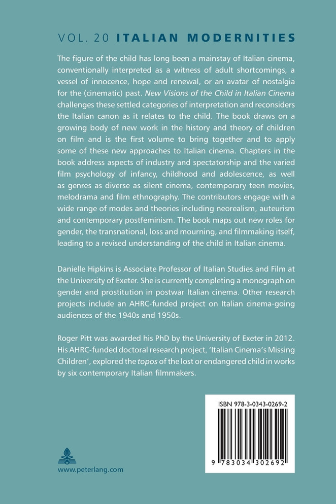 New Visions of the Child in Italian Cinema