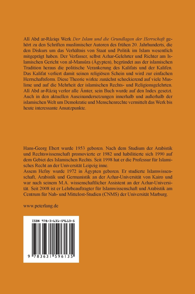 Der Islam und die Grundlagen der Herrschaft