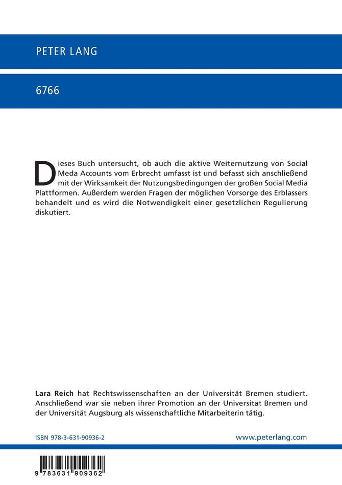 Der digitale Nachlass