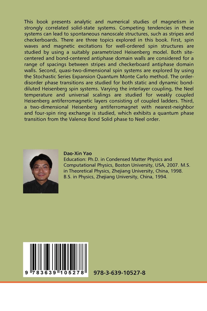 Magnetism in Strongly Correlated Systems