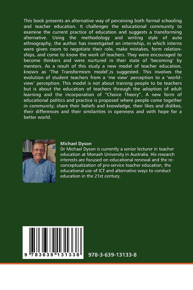 A Journey to Transformism in Australian Teacher Education