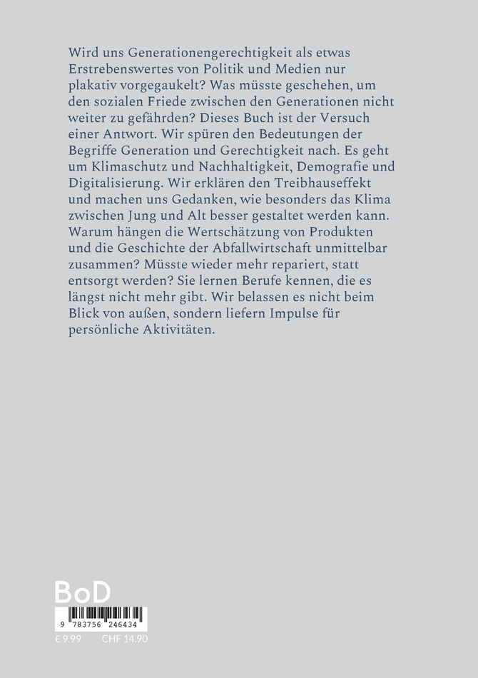 Gibt es Generationengerechtigkeit?