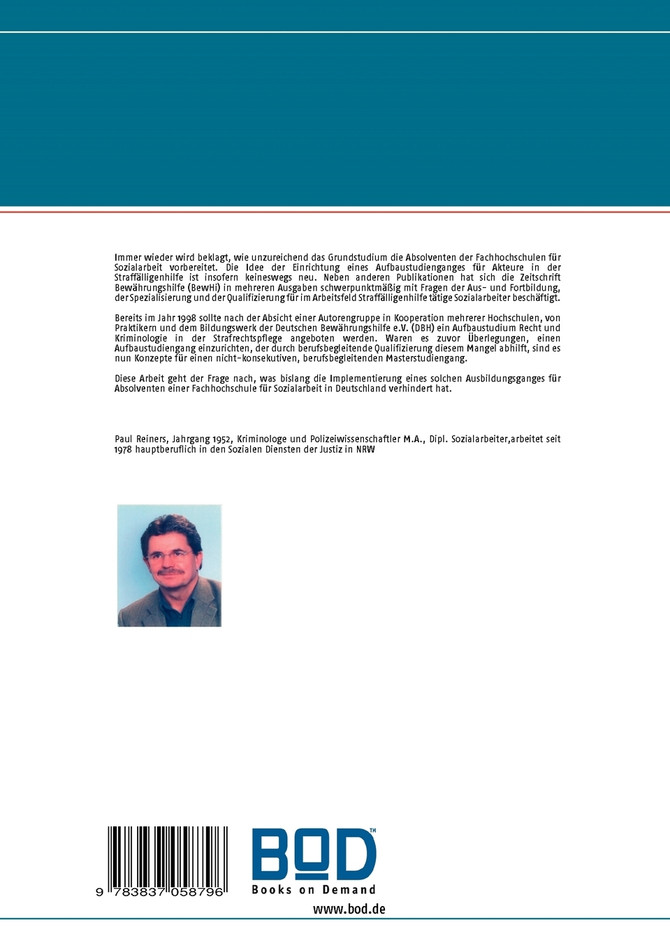Anmerkungen zu einem  Aufbausstudiengang Devianzmanagement für Sozialarbeiter