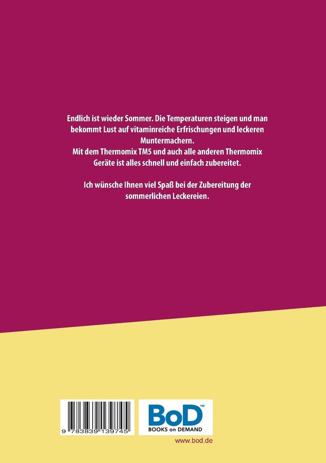 Vitamingefüllte Muntermacher für den Sommer mit dem Thermomix TM5