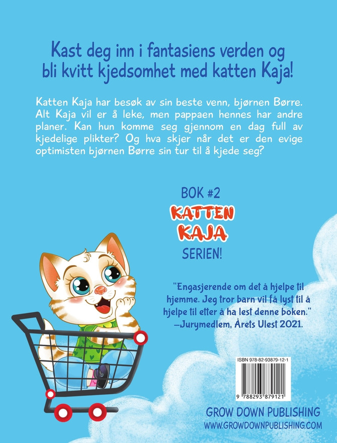 Katten Kaja kjeder seg ikke