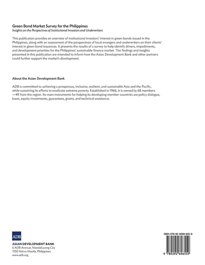 Green Bond Market Survey for the Philippines