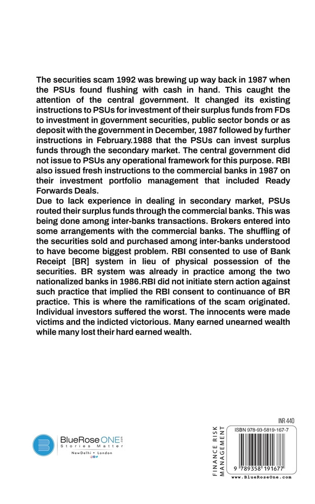 TRUTH ABOUT THE SECURITIES SCAM 1992