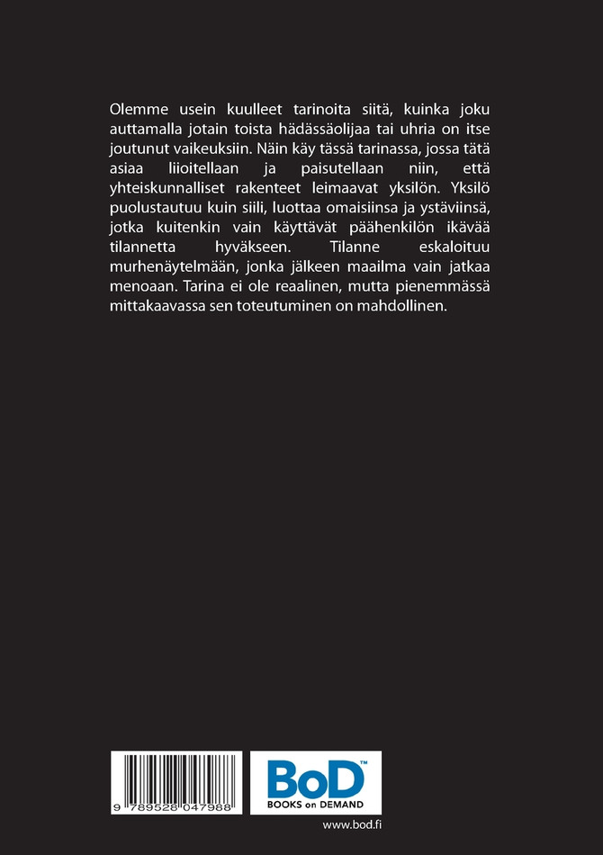 Oli myöhäinen ilta