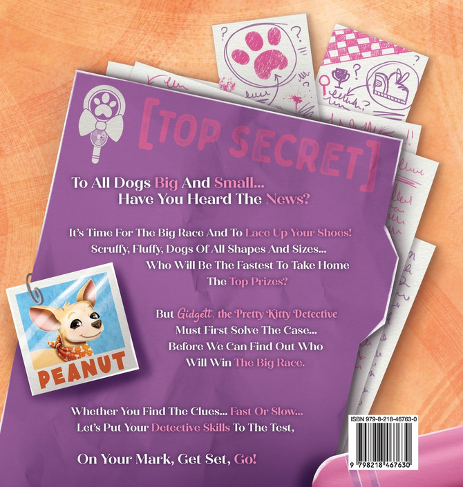 Gidgett the Pretty Kitty Detective Presents The Big Race