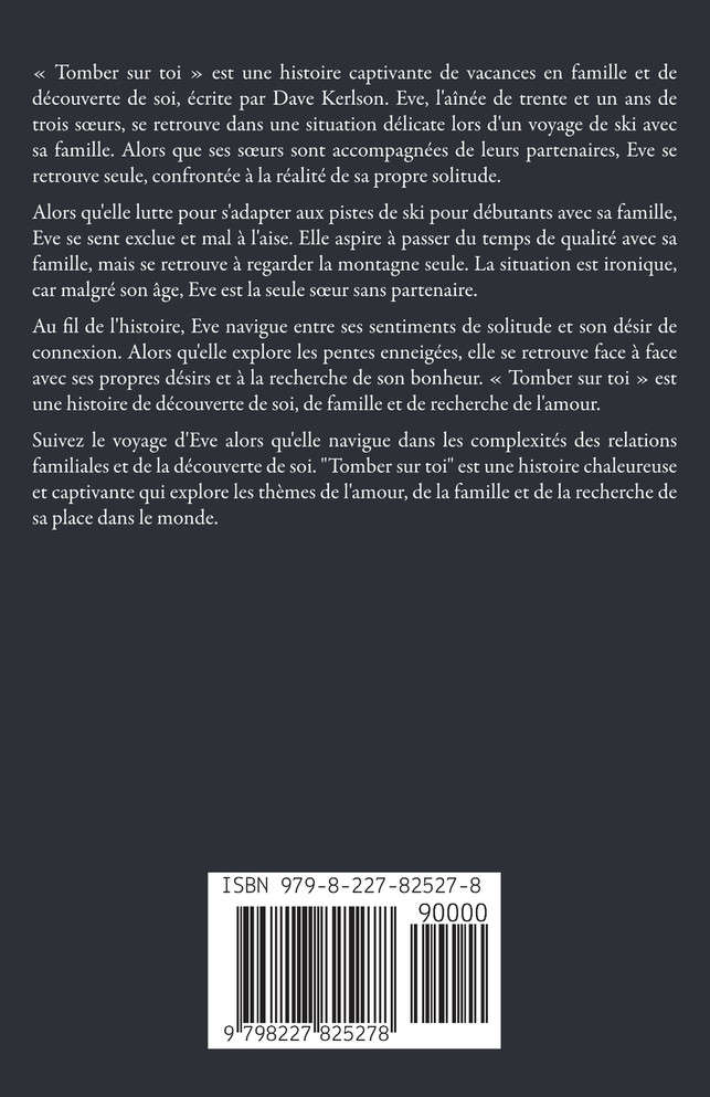 Tomber sur toi