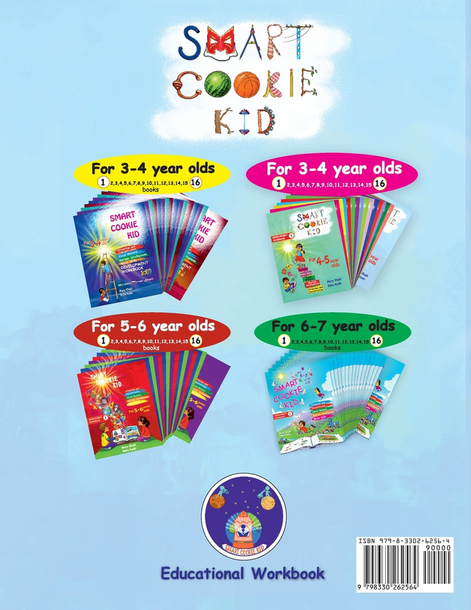 Smart Cookie Kid For 4-5 Year Olds Educational Development Workbook 16