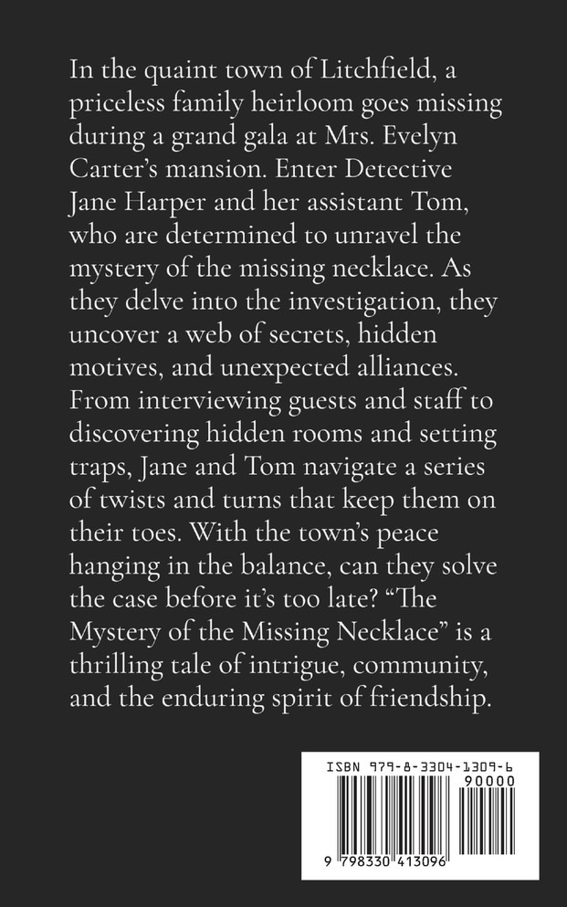 The Mystery of the Missing Necklace