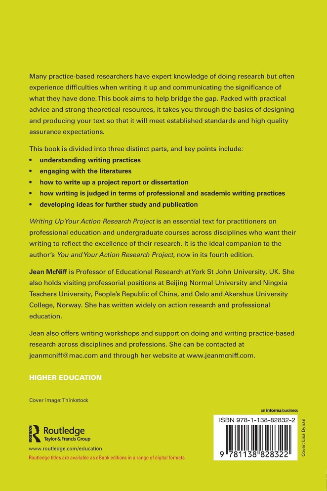Writing Up Your Action Research Project