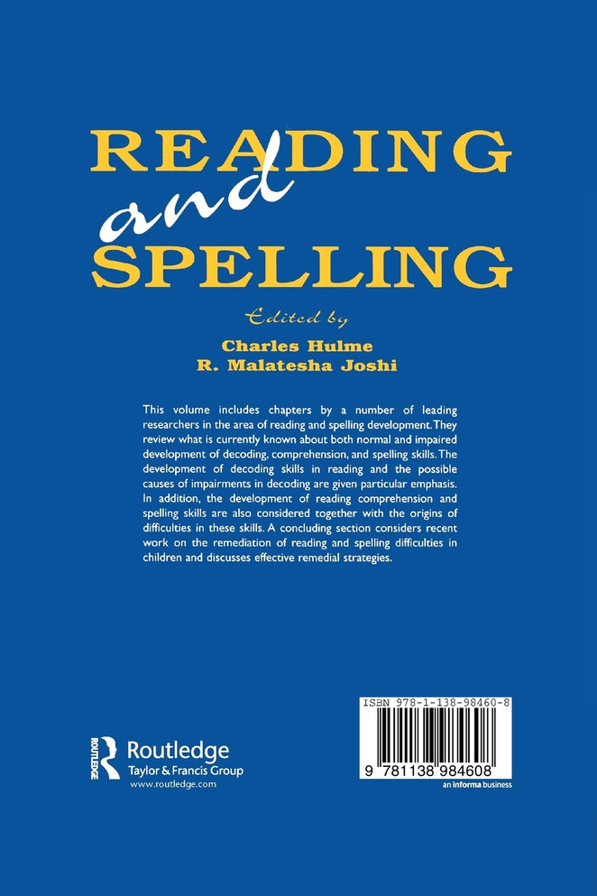 Reading and Spelling
