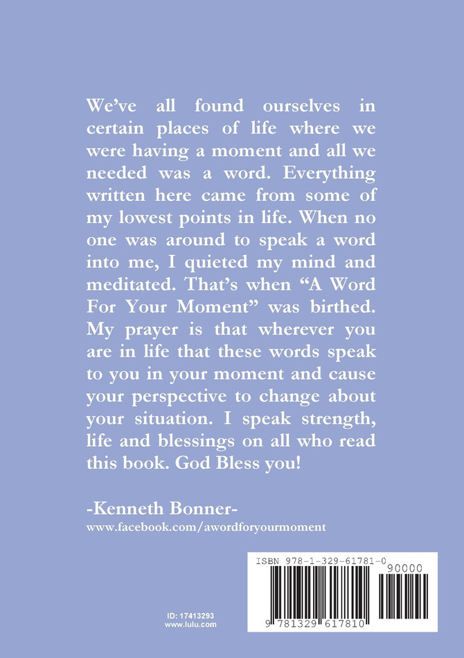 A Word for Your Moment