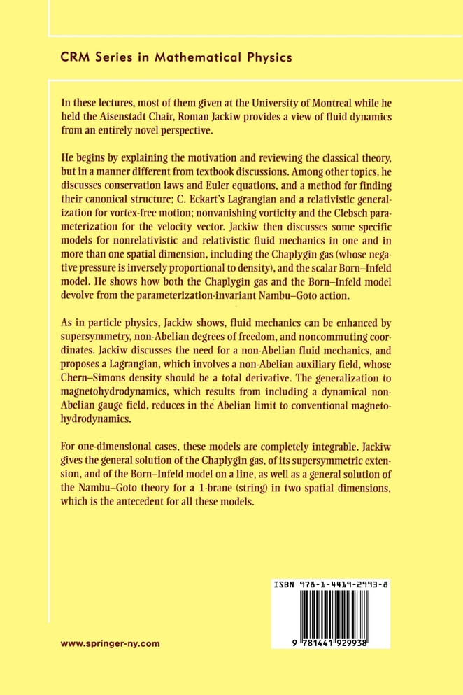 Lectures on Fluid Dynamics