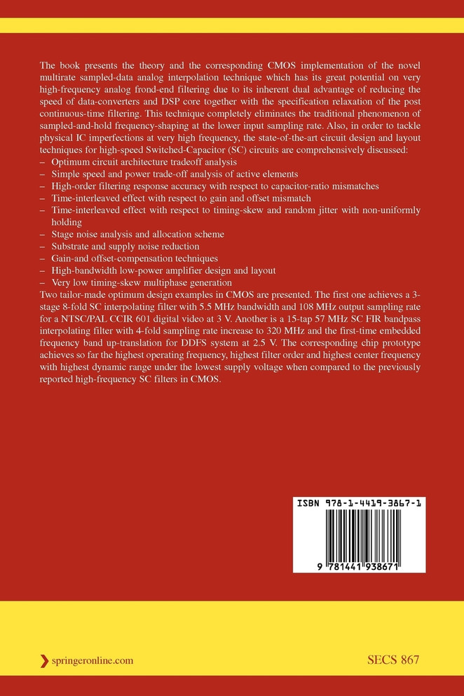 Design of Very High-Frequency Multirate Switched-Capacitor Circuits