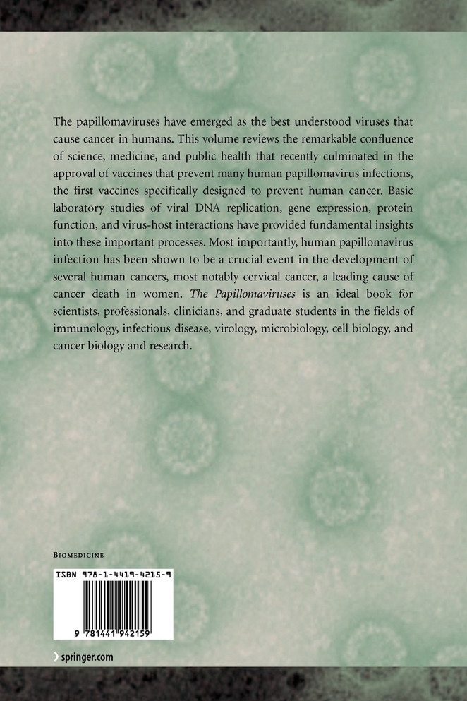 The Papillomaviruses