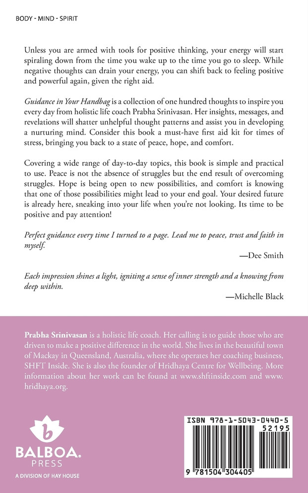 Guidance in Your Handbag