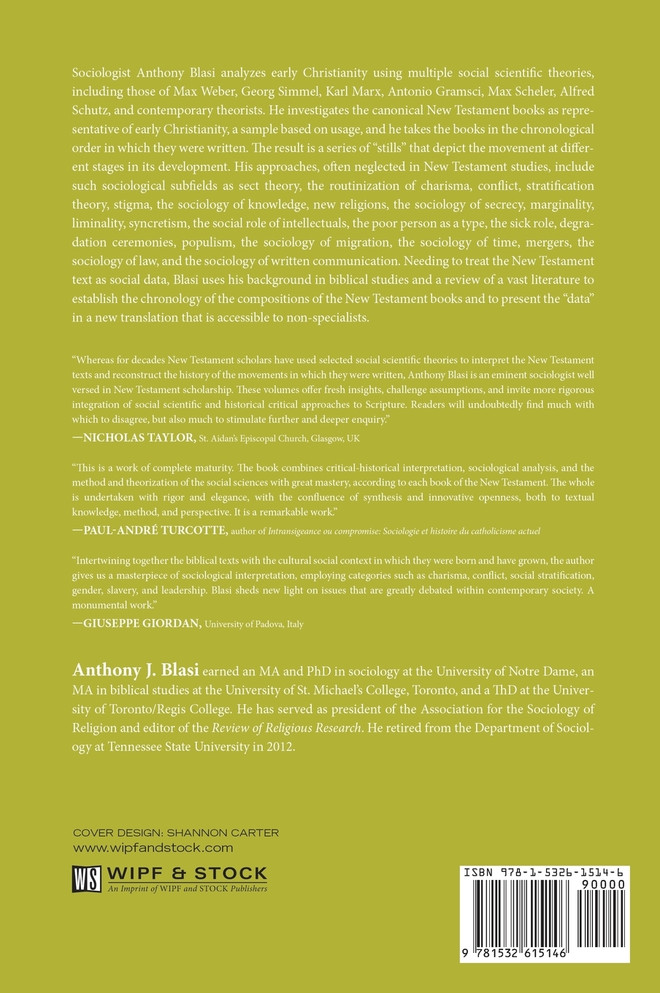 Social Science and the Christian Scriptures, Volume 3