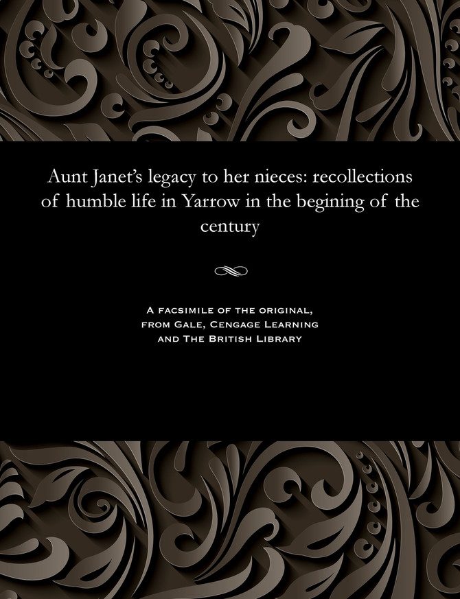 Aunt Janet's legacy to her nieces