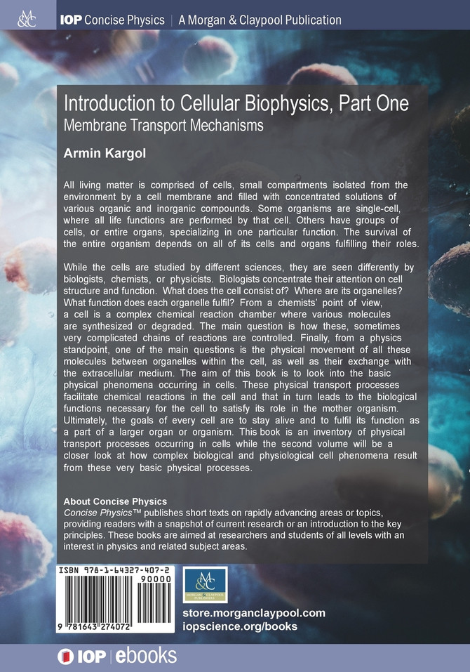 Introduction to Cellular Biophysics, Volume 1
