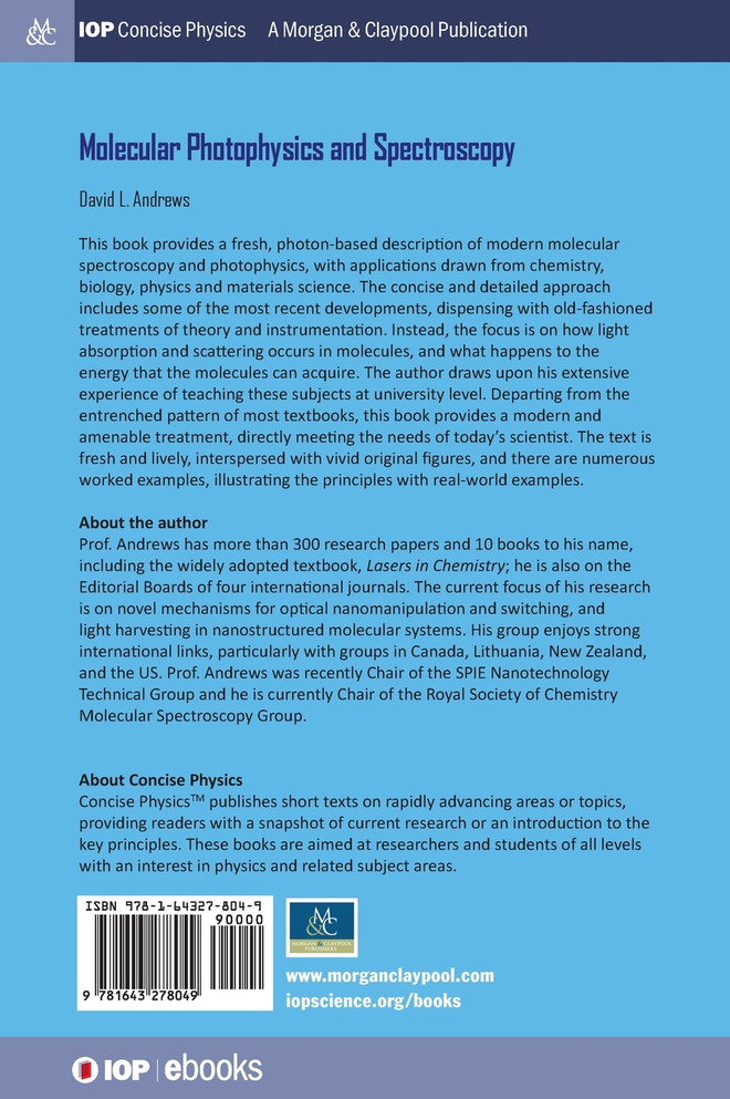 Molecular Photophysics and Spectroscopy