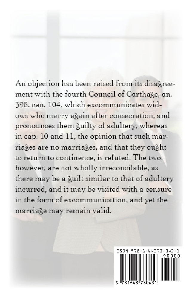 On the Good of Widowhood