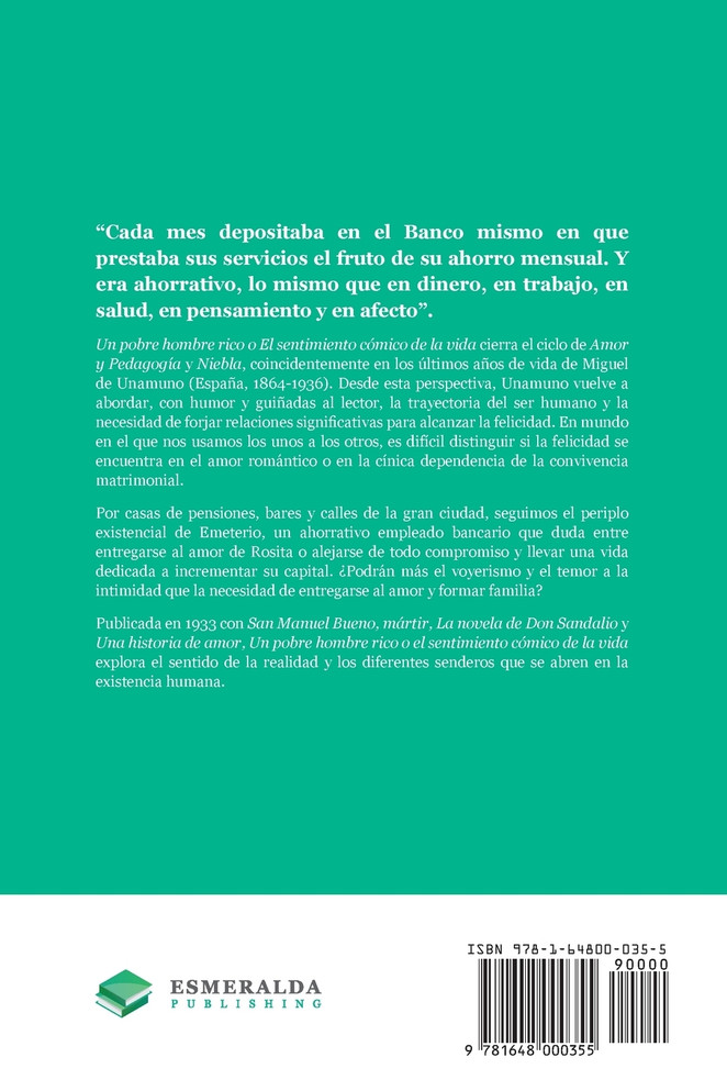 Un pobre hombre rico o El sentimiento cómico de la vida