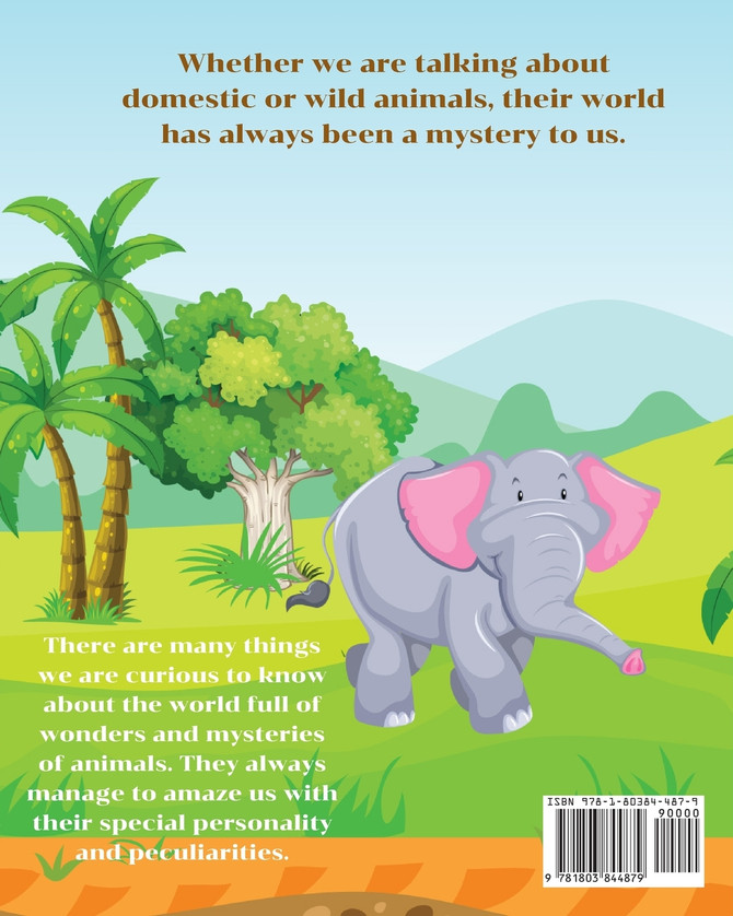 Wildlife Wonders - Wild Animals Book For Kids With Cute Facts