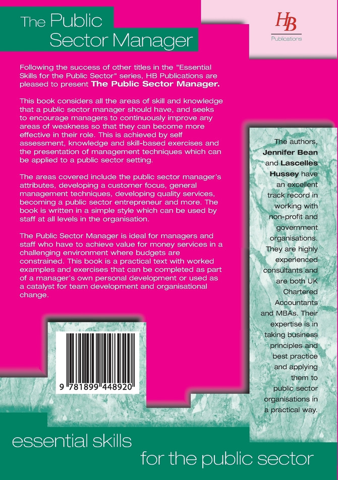 The Public Sector Manager