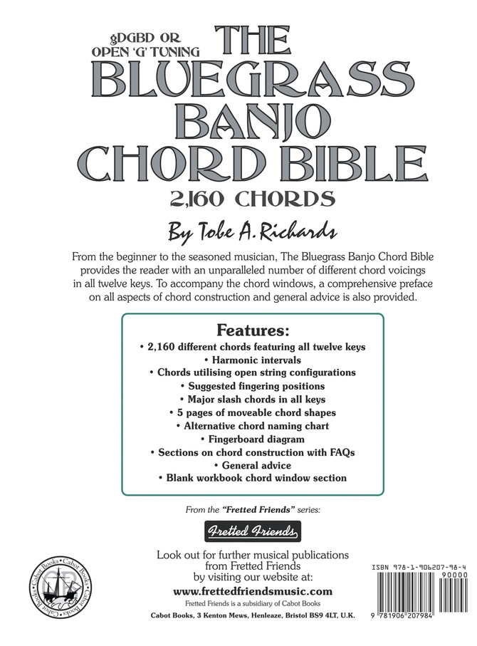 The Bluegrass Banjo Chord Bible