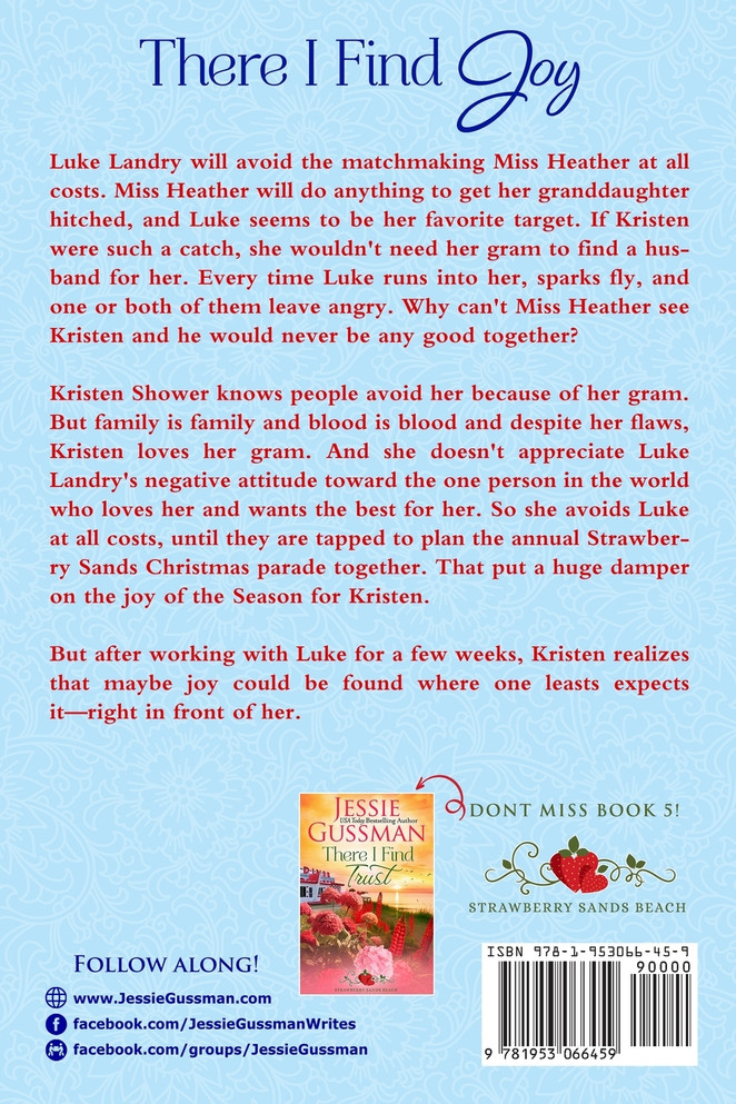 There I Find Joy (Strawberry Sands Beach Romance Book 4) (Strawberry Sands Beach Sweet Romance)