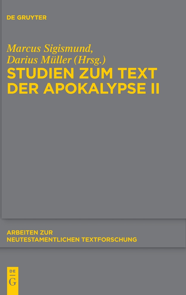 Studien zum Text der Apokalypse II