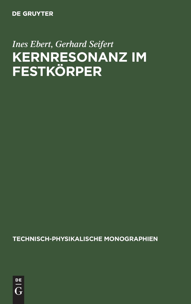 Kernresonanz im Festkörper