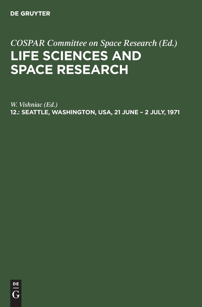 Seattle, Washington, USA, 21 June - 2 July, 1971