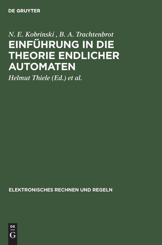 Einführung in die Theorie endlicher Automaten