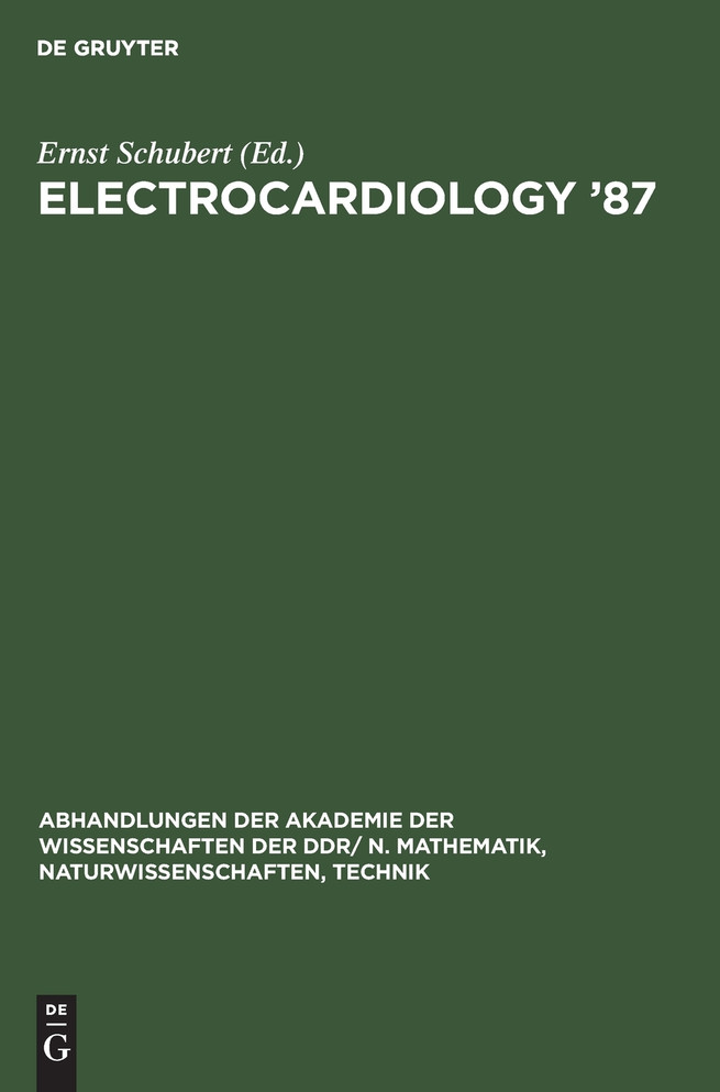 Electrocardiology '87