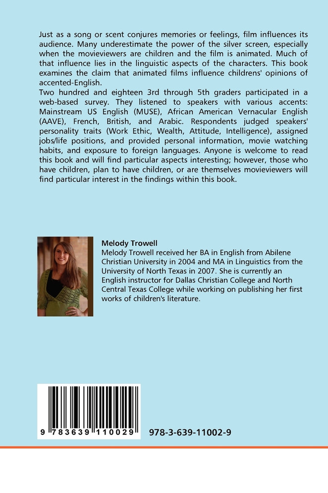 Linguistic Stereotypes in Children's Animated Film