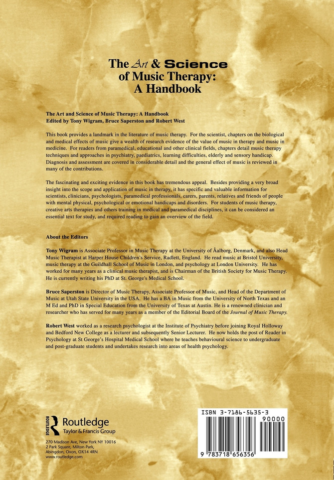 Art & Science of Music Therapy