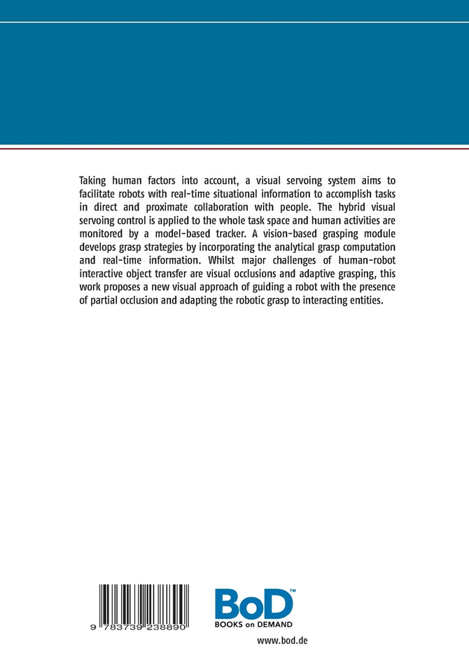 A Visual Servoing Approach to Human-Robot Interactive Object Transfer