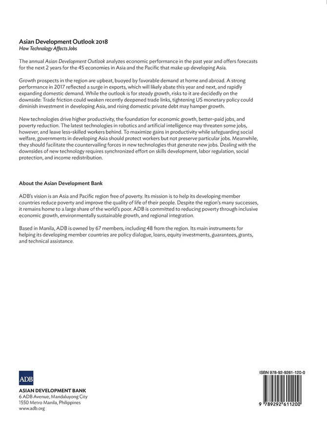 Asian Development Outlook (ADO) 2018