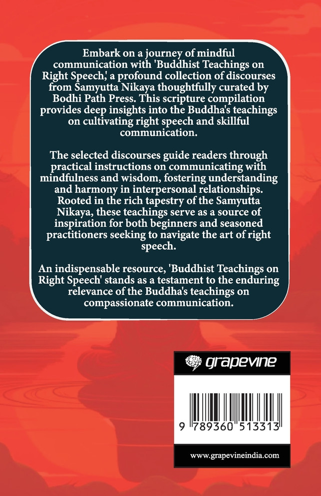 Buddhist Teachings on Right Speech